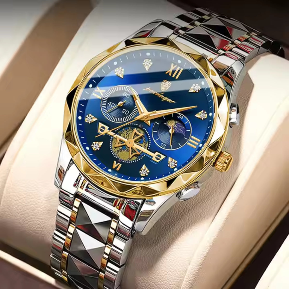 Original Chronograph Waterproof Luminous Quartz Watches - Image 1