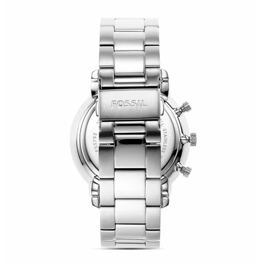 Fossil Men's Neutra Chrono Quartz Stainless Steel Casual Watch Silver Blue