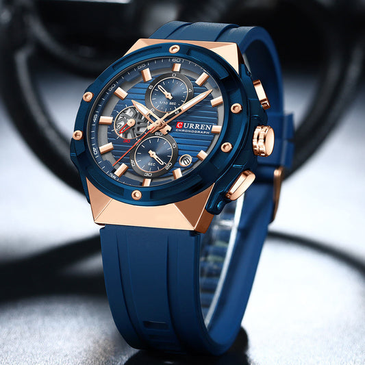 Original Man Quartz Watches Fashion Casual Luxury Sport Wrist  Leather Watch for Men
