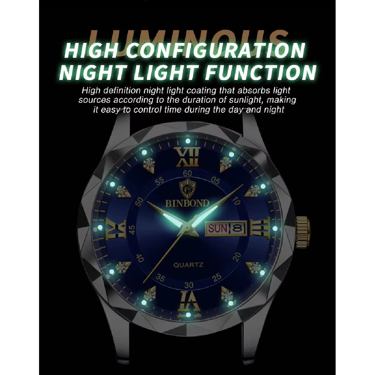 Fashion Stainless Steel Quartz High Quality Luxury Watches