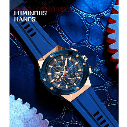 Original Man Quartz Watches Fashion Casual Luxury Sport Wrist  Leather Watch for Men